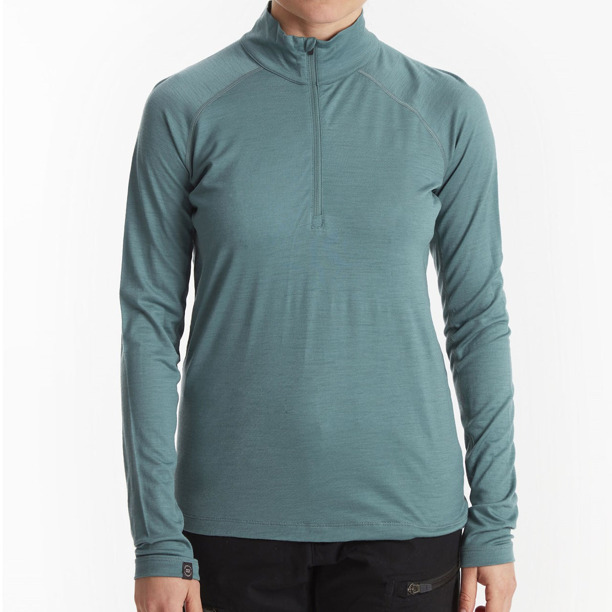 Gimmer Merinoull 1/2 Zip underställ Dam
