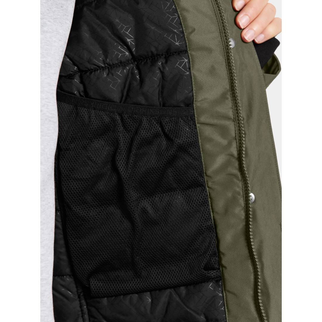 Erika Parka 3 Deep Green Inner Pocket