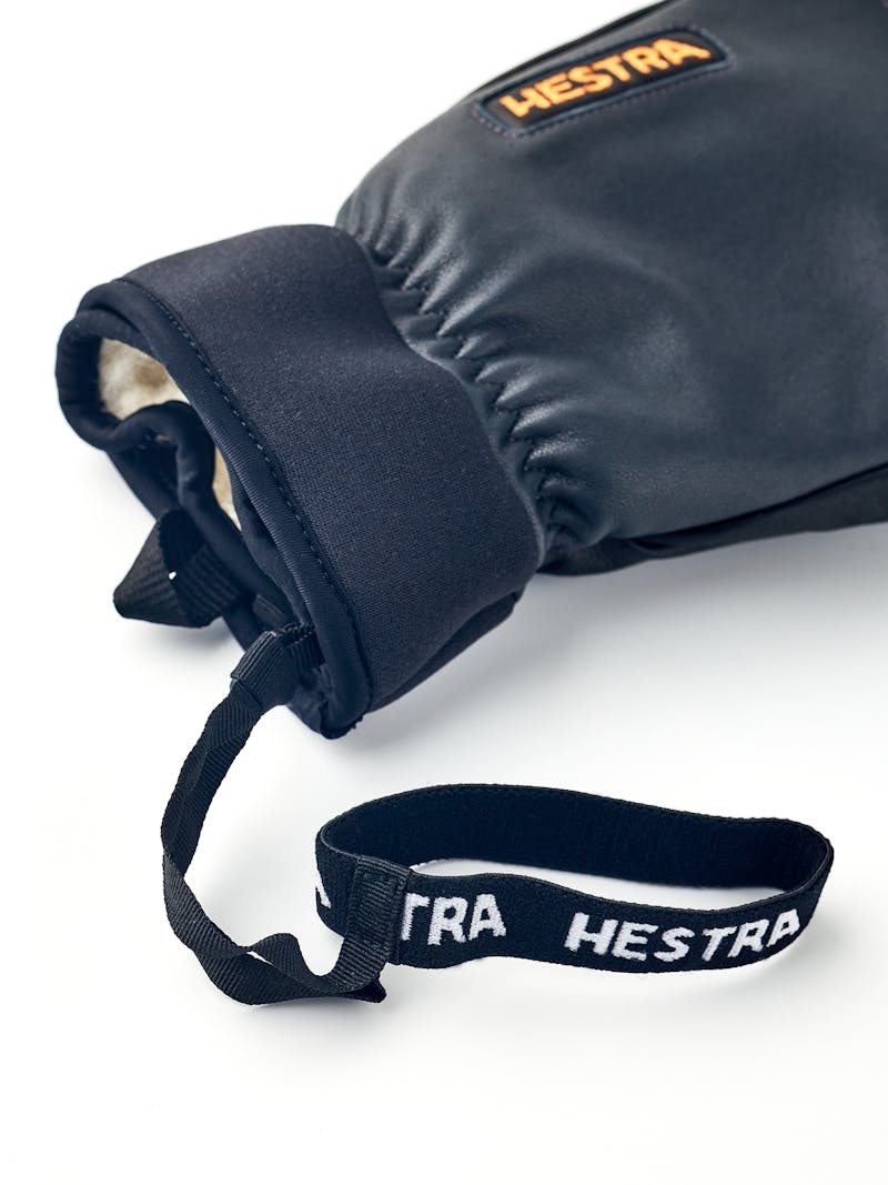 Army Leather Wool Terry Mitt Vante