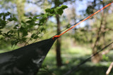 Snug diagonal tarp