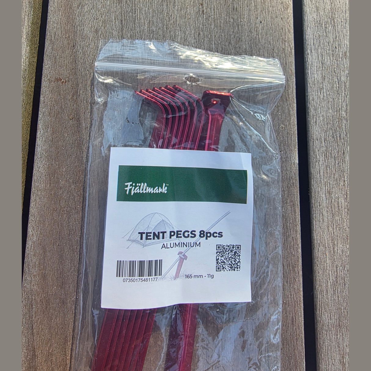 Markspik 11g i aluminium 8 pack