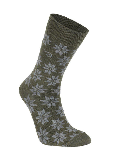 Wool Sock Snowflake