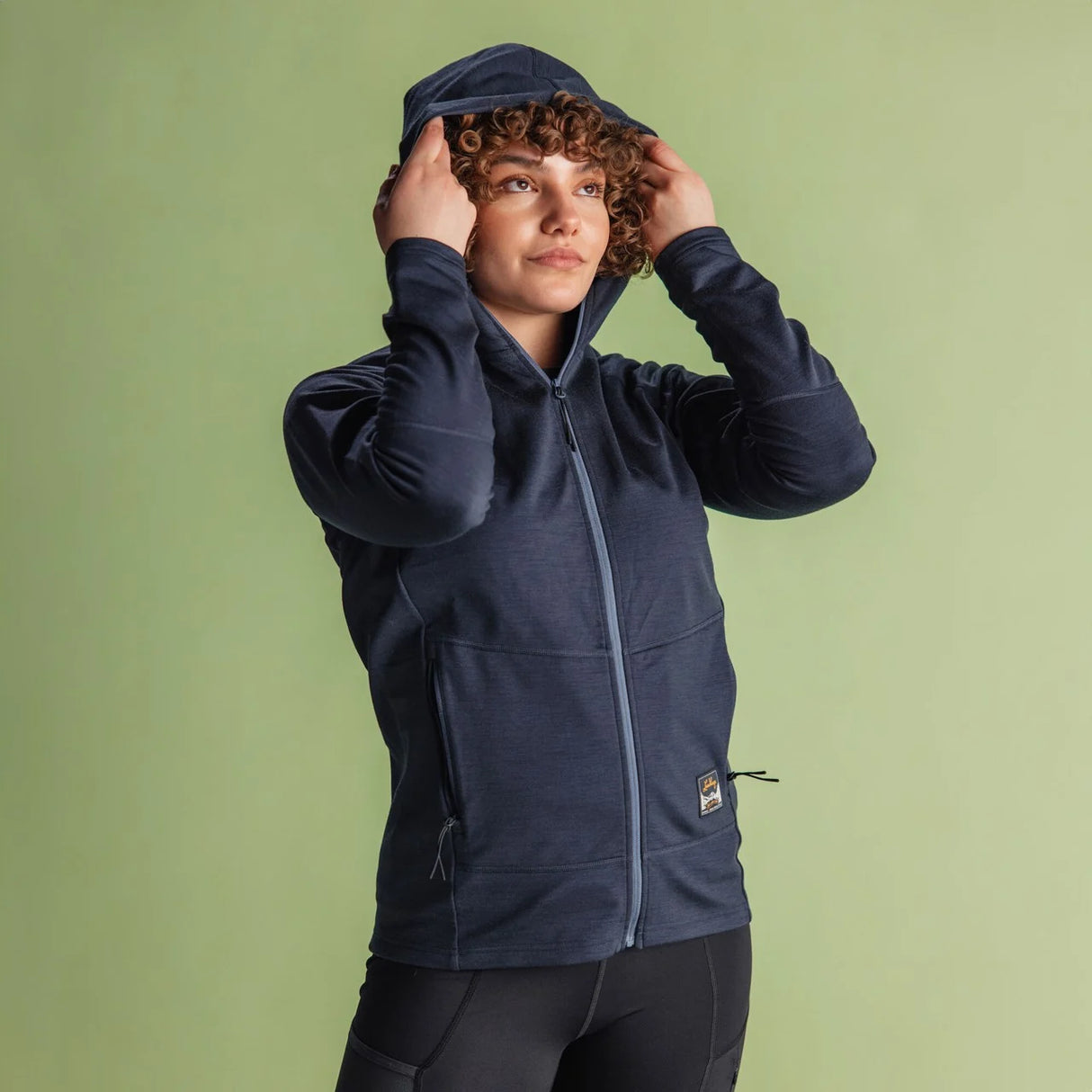 Tived Merino Hoodie Dam