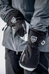 Army Leather Heli Ski Mitt Vante