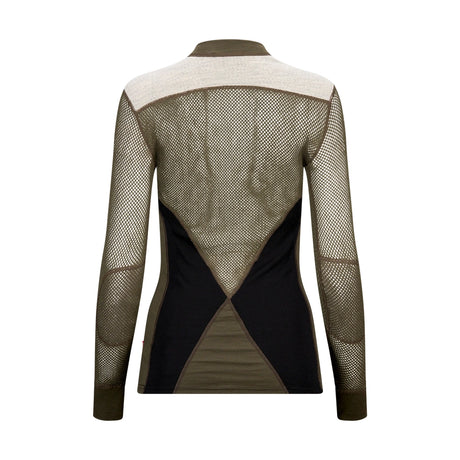 WoolNet Hybrid Crewneck Dam