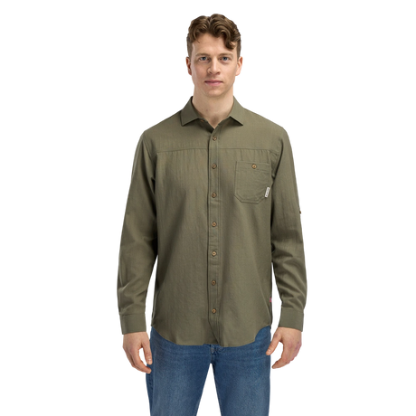 LeisureWool woven woolshirt Herr