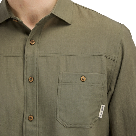 LeisureWool woven woolshirt Herr