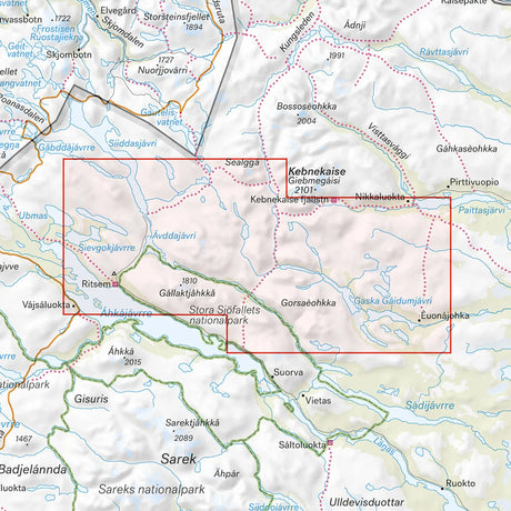 Kungsleden: Nikkaluokta, Ritsem & Vakkotavare