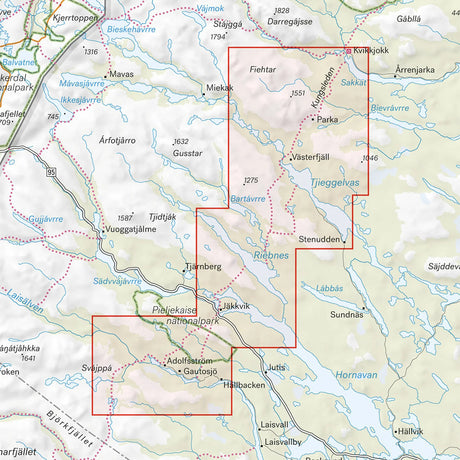 Kungsleden: Kvikkjokk–Adolfström