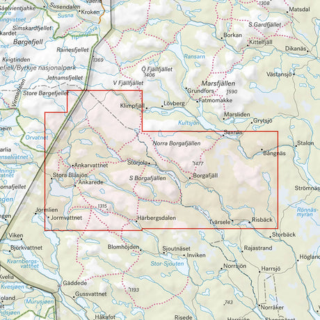 Borgafjäll, Saxnäs & Stekenjokk