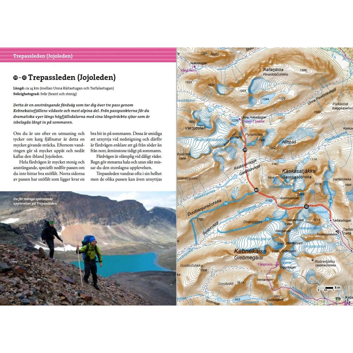 Fjällvandra kring Kebnekaise, Abisko och Riksgränsen