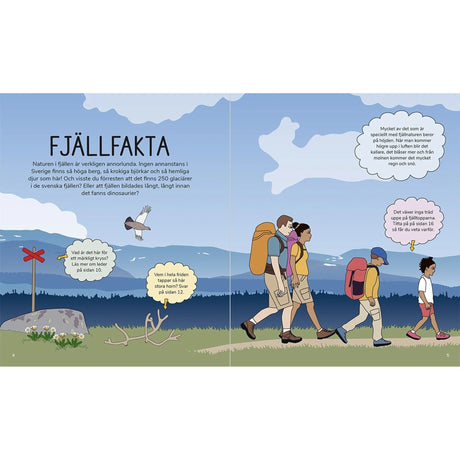 Barnens fjällbok - En handbok för unga fjällvandrare