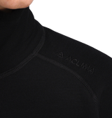 FleeceWool Polo w/ zip Dam