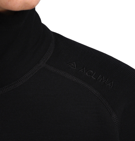 FleeceWool Polo w/ zip Dam