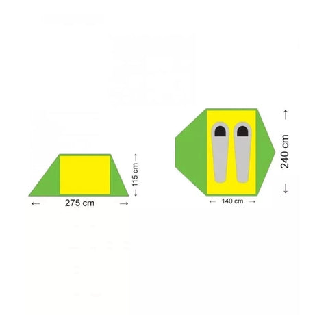 Artic Dome 2p Kupoltält