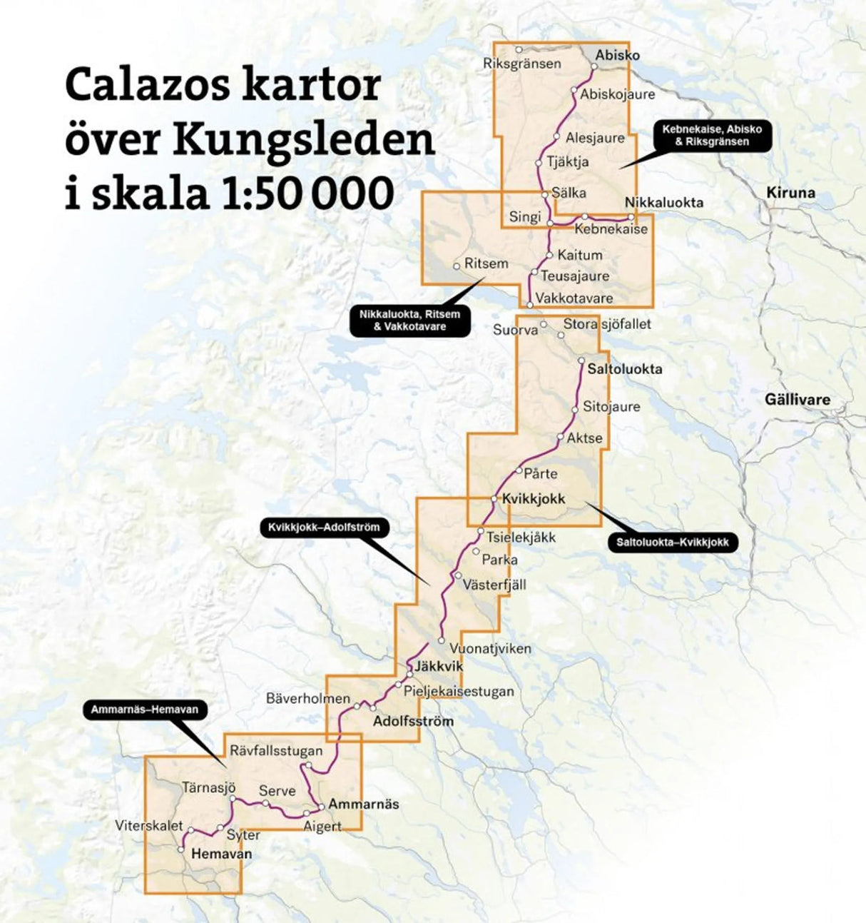 Kungsleden: Nikkaluokta, Ritsem & Vakkotavare