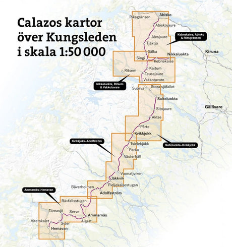 Kungsleden: Nikkaluokta, Ritsem & Vakkotavare