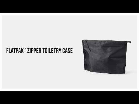 FlatPak Zipper Toiletry Bag