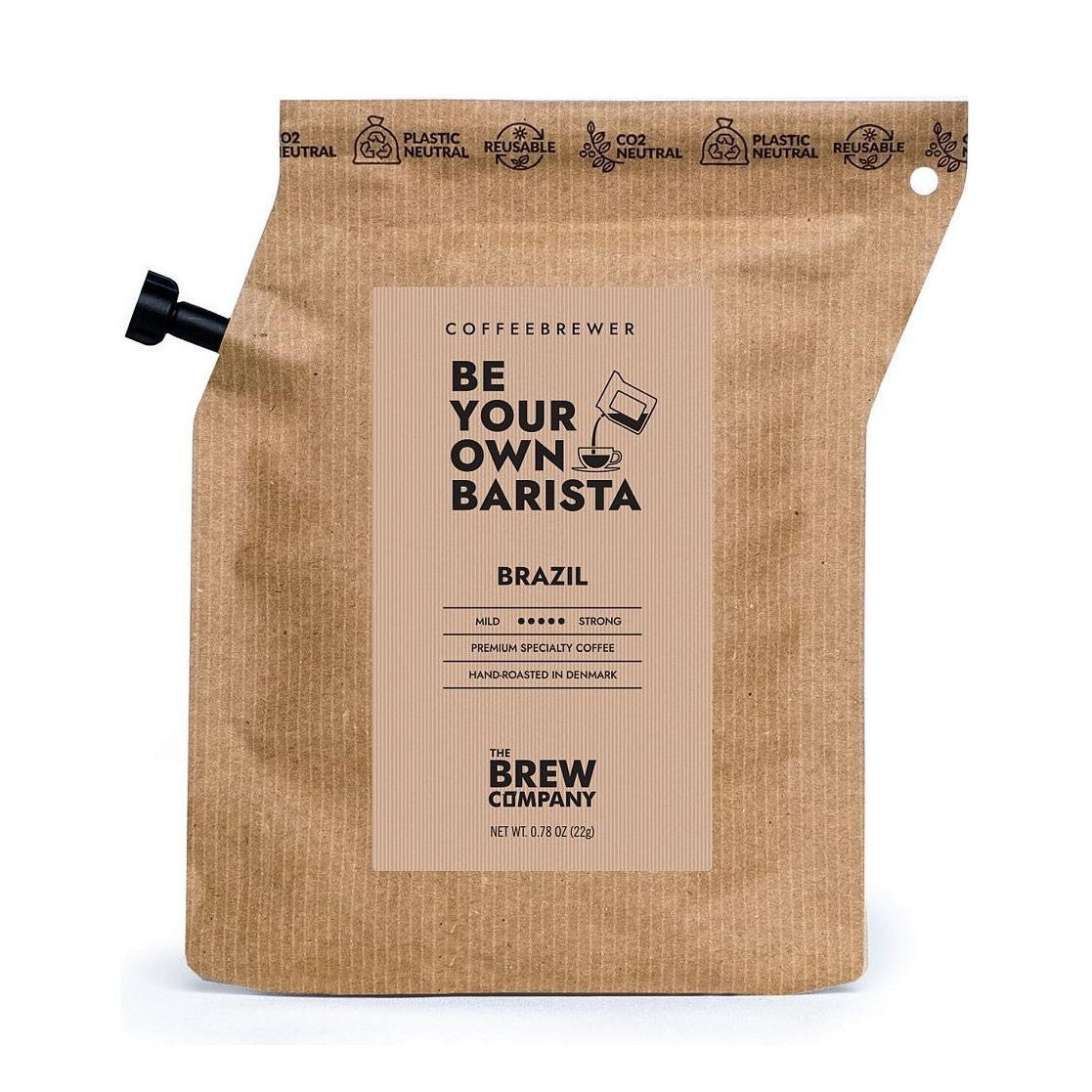 Kaffe Brazil Coffeebrewer 2 cups